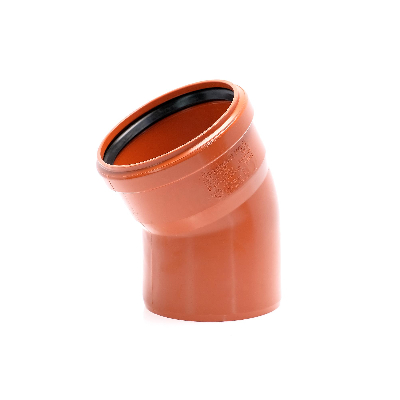 Отвод наружной канализации 110х30 град.