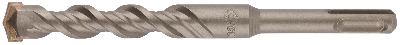 Бур по бетону , Profi Plus - двойная спираль, три пылеотводящие кромки, 16 x 160 мм
