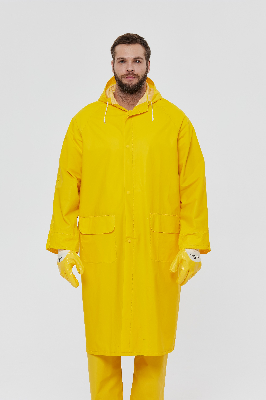 Плащ влагозащитный МА305 , желтого цвета, размер L