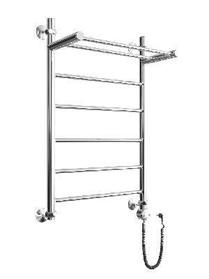 Полотенцесушитель электрический с правым ТЭНом FJ 80/50 цвет хром