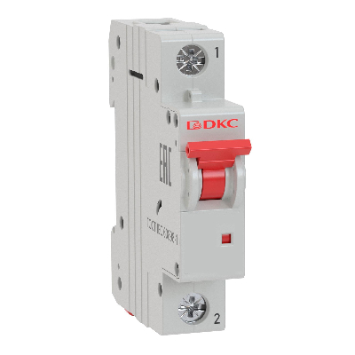 Выключатель автоматический модульный YON MD63-1C10-6 6kA