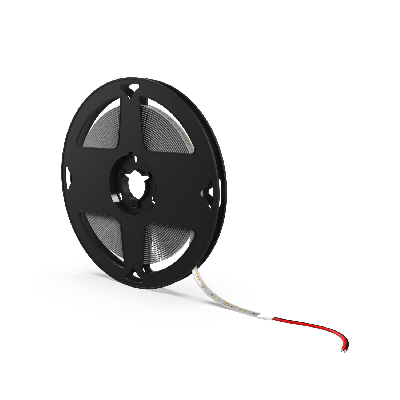 Лента светодиодная 12 Вт/м DC 24В 6500К IP65 120LED SMD2835 1400 лм/м Black Gauss