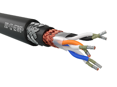 Кабель монтажный МКЭКШВнг(А)-FRLS 2х2х1.0 ТРТС