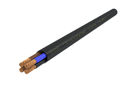 Кабель силовой КГтп 4х6 бар-0.660