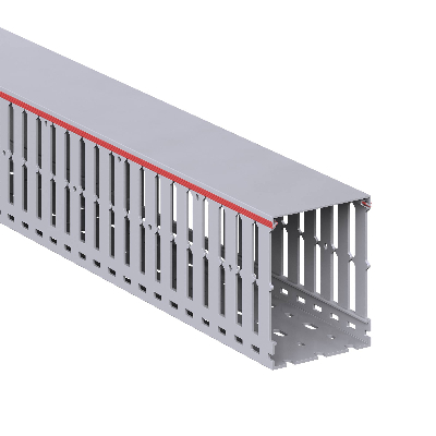 Короб перфорированный RL12 80x100 серый QUADRO