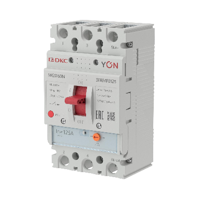 Выключатель автоматический YON MGS160 3P 100-125A 36kA