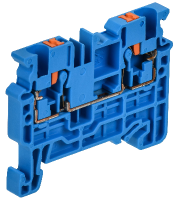 ARMAFIX Клемма пружинная Push In CP 2,5мм2 синяя IEK