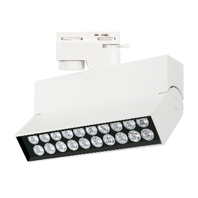 Светильник LGD-LOFT-TRACK-2TR-S170-10W Warm3000 (WH, 24 deg, 230V) (IP20 металл, 3 года)