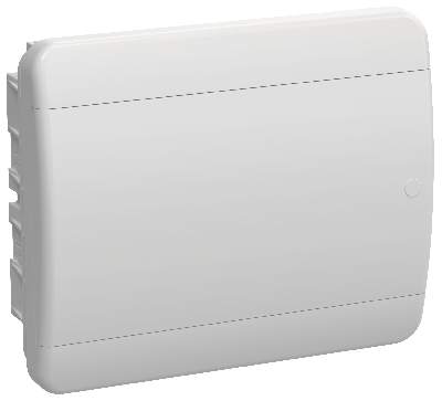TEKFOR Корпус пластиковый ЩРВ-П-12 IP41 белая дверь IEK
