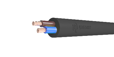 Провод ПВС 2х2.5 черный ТРТС