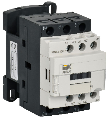ARMAT Контактор КМИ-А-10612 LC1D 6А 230В/АС3 1НО/1НЗ IEK