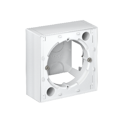 Коробка ATLASDESIGN для наружного монтажа белый