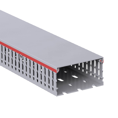 Короб перфорированный RL6 80x40 серый QUADRO