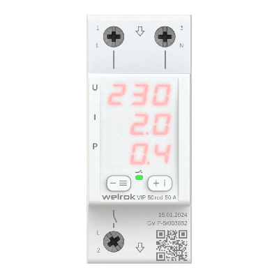 Многофункциональное реле Welrok VIP-50 red