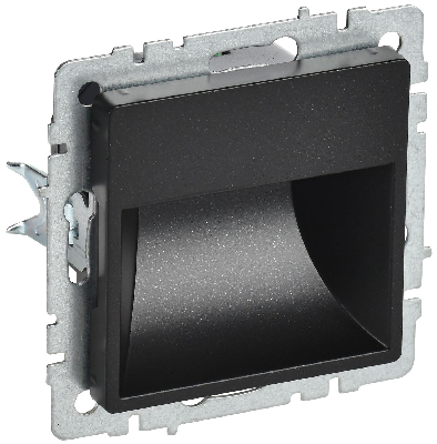 BRITE Подсветка LED встраиваемая ПЛ20-БрЧ черный