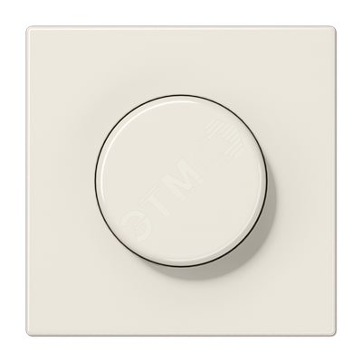 Накладка роторного диммера  Серия LS990  Материал- дуропласт  Цвет- слоновая кость