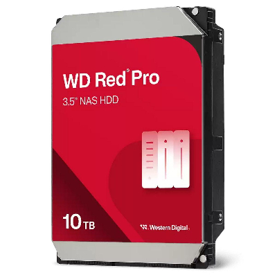 Жесткий диск 10TB Red Pro, 3.5'', SATAIII, 7200 об/мин, 512 МБ
