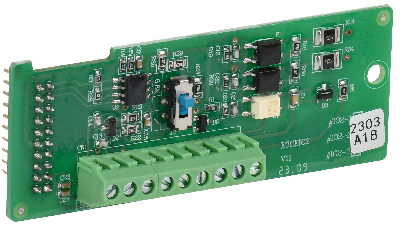 Плата расширения вх/вых. 2DI 1RO НО НЗ RS485 Modbus