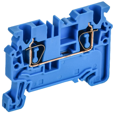 ARMAFIX Клемма пружинная CX2.5 BU 2,5мм2 проходная синяя IEK