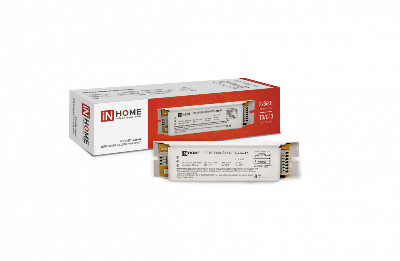 ЭПРА для люминесцентных ламп ETL-236-А2 2х36Вт Т8/G13 IN HOME