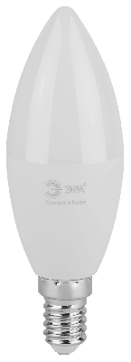Лампа светодиодная LED 10 Вт 1000Лм 3000К свеча теплый E14 220-240В LED B35-10W-830-E14 Green Line
