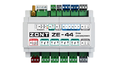 Блок расширения ZE-44 для универсальных контроллеров