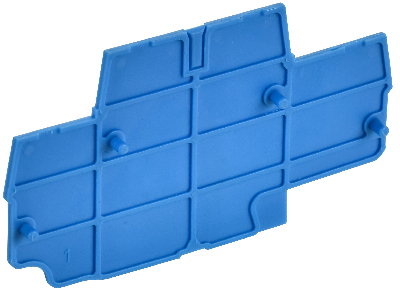 ARMAFIX Заглушка EPCXDL2.5 BU для колодки клеммной CXDL2.5 синяя IEK