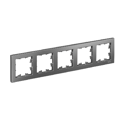 Рамка пятипостовая ATLASDESIGN универсальная сталь