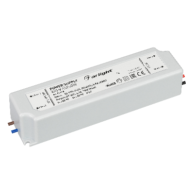 Блок питания ARPV-LV24075 (24V, 3.1A, 75W) (ARL, IP67 Пластик, 2 года)