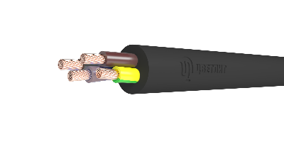 Кабель силовой КГТП-ХЛ 3х6+1х4(PE) 220/380-3 ТРТС