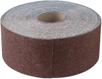 Рулон шлифовальный на тканевой основе, алюминий-оксидный абразивный слой 115 мм х 50 м, P40
