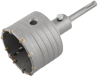 Коронка по бетону , SDS Plus, хвостовик 100 мм, 80 мм