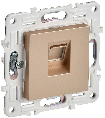 SKANDY Розетка компьютерная RJ45 кат.5E SK-K01Sa песочный IEK