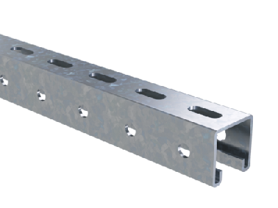 С-образный профиль 41x41, L550, толщ.2,5 мм, INOX 304