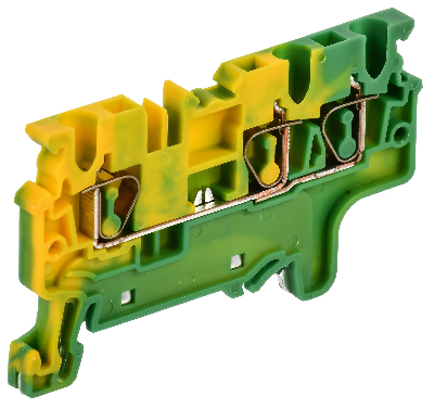 ARMAFIX Клемма пружинная CX2.5-3 PE 2,5мм2 трехконтактная заземляющая IEK