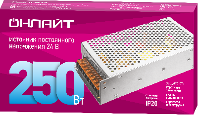Драйвер 250w OD-P250-IP20-24V