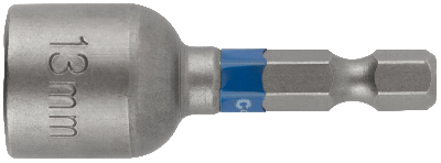 Набор бит с торцевыми магнитными головками 13 мм, 2 шт, CUTOP Profi, 48 мм