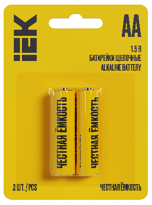 Батарейка щелочная Alkaline LR06/AA (2шт/бли стер)