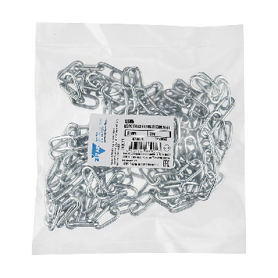 Цепь DIN766 3мм короткозвенная оцинкованная (3м)