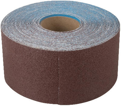 Рулон шлифовальный на тканевой основе, алюминий-оксидный абразивный слой 115 мм х 50 м, P80