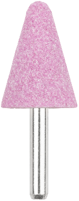 Шарошка абразивная (по металлу), хвостовик 6 мм, конус с закруглением 25 х 35 мм