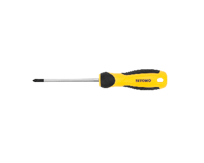 Отвертка крест. PH1 4х75 (общ.155мм) CrV