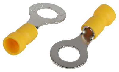 Наконечник кольцевой с изолированным фланцем (упаковка 10 шт.) NO-225-27 НКИ 6.0-8
