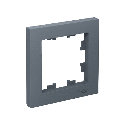 Рамка однопостовая ATLASDESIGN грифель