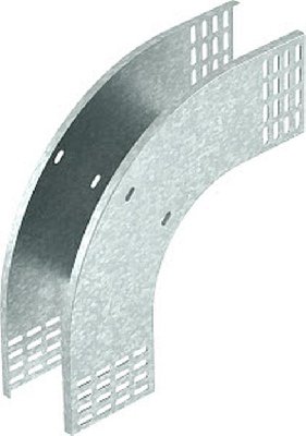 Секция угловая 90° внешняя, h=110 мм, B=400 мм, FS (RBV 140 F FS)