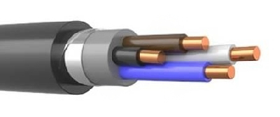 Кабель силовой ВБШвнг(А)-LS 4х10,0 ок (N)-0,66 ТРТС