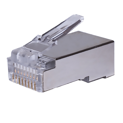 Коннекторы 8P8C F/UTP Cat5e (RJ-45) (10шт/DIY упак.)