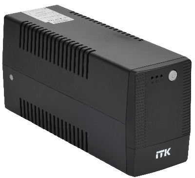Источник бесперебойного питания ITK ELECTRA ST Line-interactive 1000ВА/600Вт, 1Ф/1Ф, с АКБ 1х9AH USB Schuko
