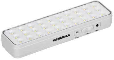 Светильник аккум. ДБА 1030 непост. 30LED 5ч 3Вт GENERICA