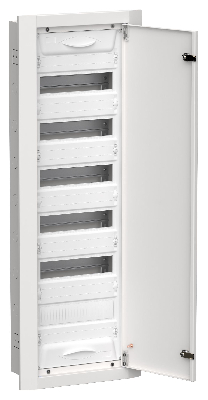 TITAN 5 Корпус металлический ЩРв-72 (1х72) 1005х365х130мм IP31 белый (одна дверь)